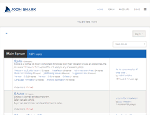 Tablet Screenshot of joomshark.com